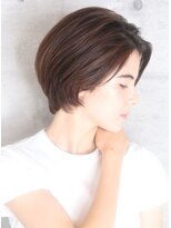 インセプション 銀座(INCEPTION)&nbsp;ショート・ボブ/面長/前髪なし/絶壁解消/30代/40代/50代/くびれ