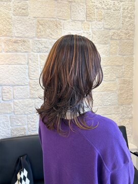 ヴァン カウンシル 川口店(VAN COUNCIL) 大人の魅力が引き立つウルフレイヤー×冬のバレイヤージュ#3