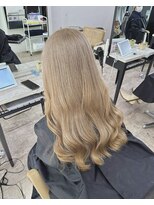 プライズ 成増店(prize)&nbsp;ミルクティーベージュハイトーンダブルカラー成増