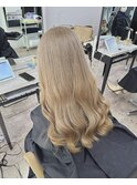 ミルクティーベージュハイトーンダブルカラー成増