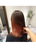 ジードットヘアー(g.hair)&nbsp;inner color×orange