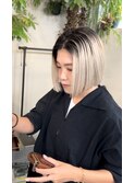 サロンワーク×ルーツカラーミニボブ！