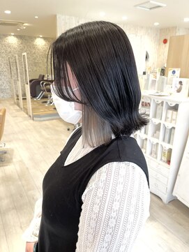 ルーム 郡山店(ROOM) チラッと可愛い♪ピアスカラー×グレージュ◎