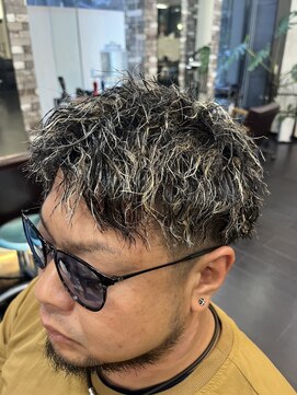 ヘアーメイク ロージー 北18条店(HAIR MAKE ROSY) 緩めツイストスパイラルパーマ波巻きパーマメンズパーマ20代30代