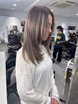 キング 枚方店(K!ng)&nbsp;縮毛矯正髪質改善ハイライトレイヤーカット枚方美容室エクステ