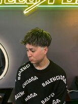 グリーディーフォックス 三軒茶屋(GreedyFOX)&nbsp;波巻き/マッシュパーマ/ウルフ/ハイライト<理容室>