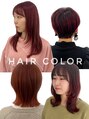 プレフル(playfull) 顔色が明るく見える暖色系のカラーでヘアスタイルを楽しく♪