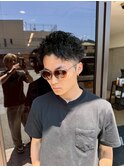 パーマ スパイキーショート 韓国風
