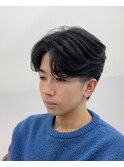 【Zina】メンズ/韓国/センターパート/縮毛矯正/福岡/天神/大名