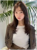 顔周りレイヤースタイル