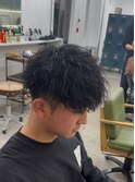 ツイストスパイラル/メンズサロン/メンズ/眉毛カット/ツイスパ