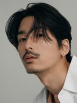 フィフス 神南(fifth) 渋谷フェザーパーマメンズカットセンターパート20代