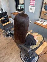 レアレア ヘアアンドライフ(LeaLea)&nbsp;黒髪/クラゲヘアー/オリーブグレー/小顔/ココアベージュ/伊丹