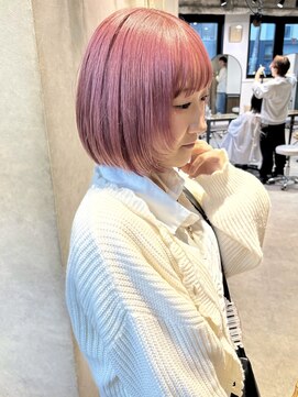 ディッセンバー 伊勢崎(December) ピンクカラー/ペールピンク/ブリーチカラー