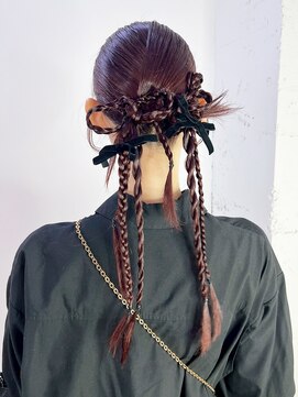 アイティーバイアルバム 松戸店(IT by ALBUM) ロングおくれ毛顔周りレイヤー韓国ヘア_ba571271