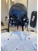 ティム(tim)&nbsp;airi/個性派ヘアセット/ツインおだんご/羊ヘア/お呼ばれヘア