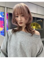 カシェル トウキョウ(Cashel Tokyo)&nbsp;ミルクティー×ブラウン/ブリーチありカラー