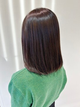 ヘアーアンドメイク アンジュ 中野店(Hair&Make ange) 艶×オリーブグレージュ