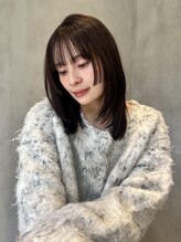 ニコ トウキョウ ヨコハマ(nico) 韓国ヘアーハッシュカットレイヤーカットグレージュブリーチ無し