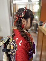 ヘアークリップスファクトリー&nbsp;成人式ヘアセット
