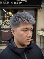 ソリズ ヘア クルー 池袋(SOLIZ HAIR CREW)&nbsp;ハイトーンシルバースパイキー