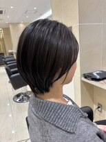 クララ ヒロシマ(CLALA Hiroshima) ダークブラウン×丸みショート♪