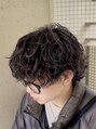 メルシー トータル ブランディング サロン(merci TOTAL BRANDING SALON)&nbsp;無造作なメンズスタイルなシャドウパーマ