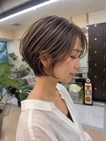 アース 長崎大村店(HAIR&MAKE EARTH)&nbsp;白髪ぼかしショート