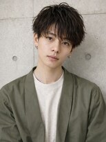 メイキー メンズ 本厚木(MA-IKI)&nbsp;シースルーマッシュ毛流れマッシュ刈り上げ眉毛/メイキー本厚木