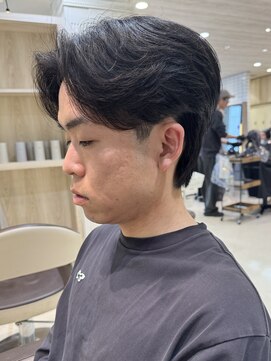 ハイプ メン 藤沢(HYPE MAN) フェザーパーマニュアンスパーマ毛流れパーマメンズパーマ