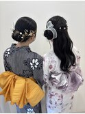 浴衣ヘア