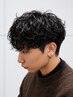 【新規限定】 men'sカット+シャドウパーマ ¥9000