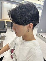 メンズ リコ(MEN'S RICO) ナチュラルセンターパート×ニュアンスパーマ【大和】