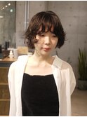 #ニュアンスパーマ#伸ばしかけショート#ショートパーマ
