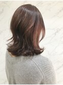 縮毛矯正+デジタルパーマでルーズ外ハネボブ【表参道青山原宿】