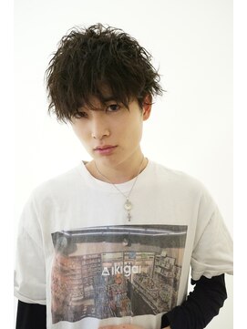 キャンバス バイ ネオリーブ 横浜西口(Canvas by neo.) 横浜★メンズミディアムツイストスパイラルパーマ