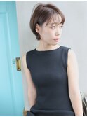 天神【BIRTH】大人かわいい耳かけシースルーバングショート