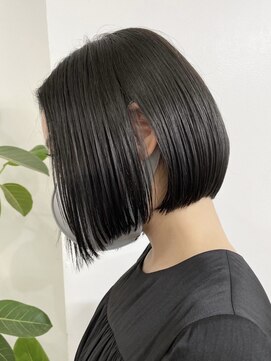 エリマ 調布(elima) 前下がりボブミニボブショートボブ髪質改善トリートメント20代