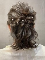 オーブ ヘアー ウィズ 仙台店(AUBE HAIR with) 【AUBE HAIR】ハーフアップアレンジ