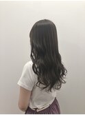 ブルーアッシュでダークブルー