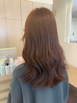 ビューティシモ 川越(Beautissimo) 【永井優衣】淡いピンクブラウンカラー