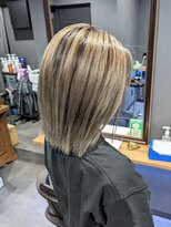 ボアップ 京橋店(boappu)&nbsp;#バレイヤージュ#グラデーション#グレージュ#ミルクティー