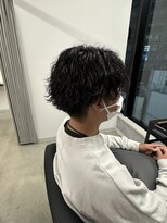 シエルリンクス(Ciel links)&nbsp;センターパート波巻パーマ♪♪♪