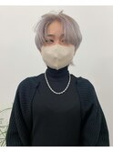 ラベンダーシルバー ハイトーン ショート 福岡 天神 薬院