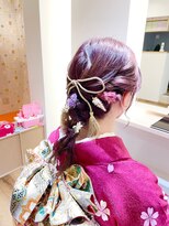 シュシュ(Chou Chou)&nbsp;編みおろしアレンジ