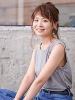 ヘアーショップ エヌアンドエー 越谷店(hair shop N&A)&nbsp;ショコラアッシュ・ヘルシースタイル・ふんわりカール