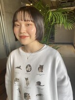 ソイリウム 下北沢(soi rium)&nbsp;フィット感のあるボブルフ　シースルーバング