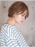 ショートボブ/ニュアンスショート［東銀座/銀座］