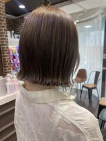 ヘアーアンドメイク ビス(HAIR&MAKE bis) ブリーチ１回～◎ ミルクティーベージュ