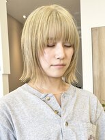 ミュール(mule)&nbsp;ちょこっとレイヤー/外国人風ブランド/2ブリーチ目安